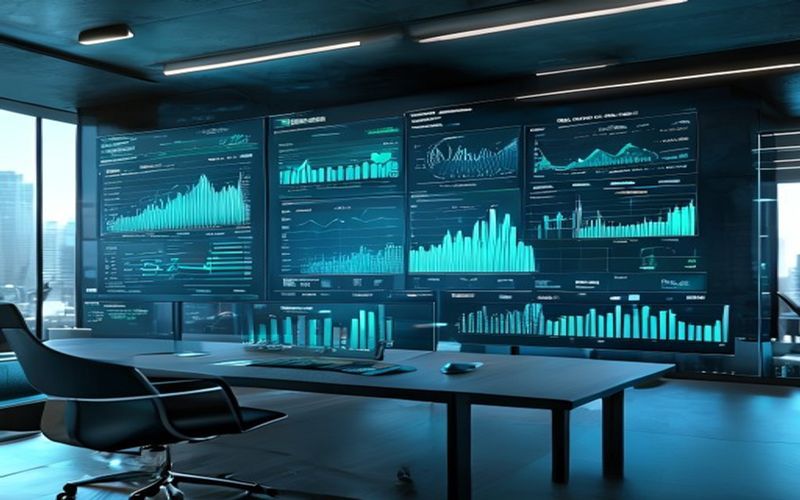 Business analytics dashboard